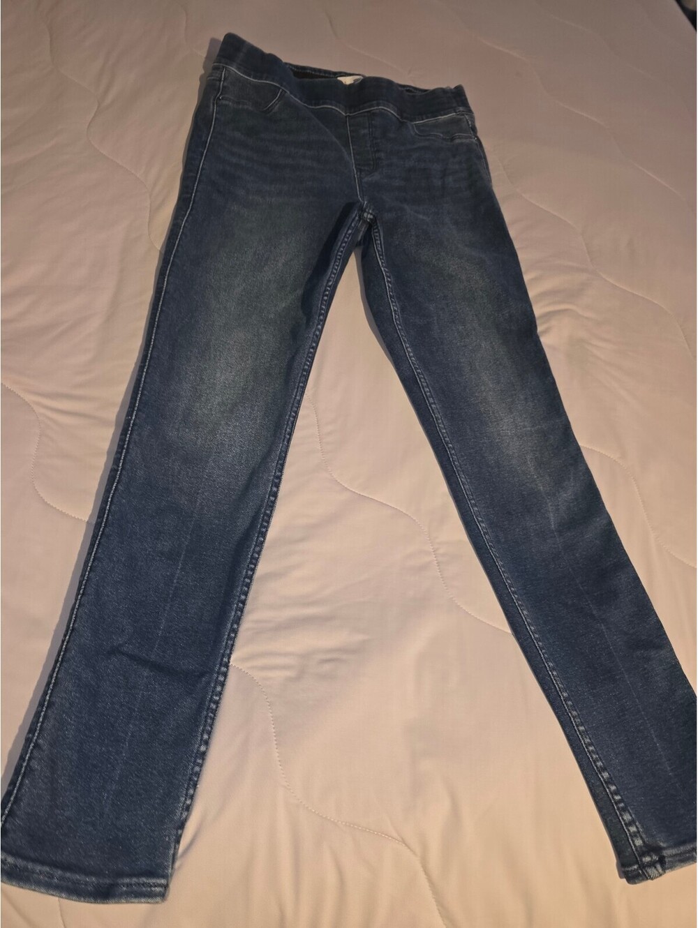 Old Navy Women’s Mid-Rise Skinny Dark Wash Blue Denim Jeans Size 8 Rockstar